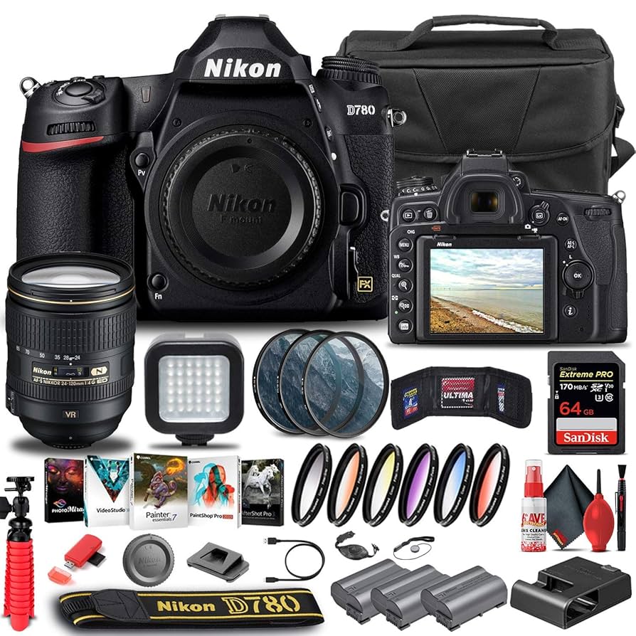 Amazon.com : Nikon D780 DSLR Camera (Body Only) (1618) +